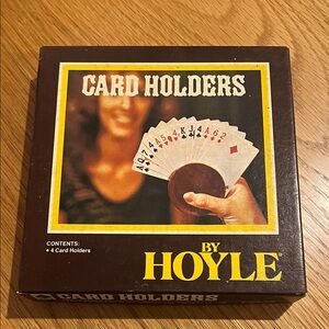 Vintage Hoyle Card Holders